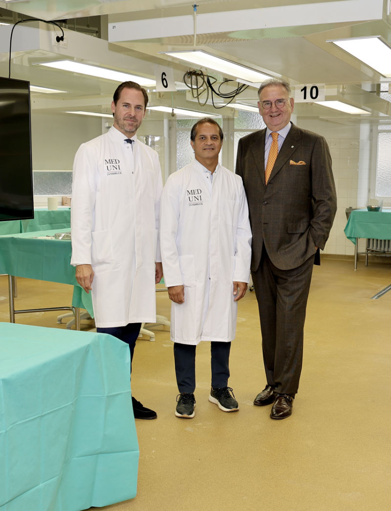 Anatomie Innsbruck ist international gefragtes Ausbildungs- und Forschungszentrum