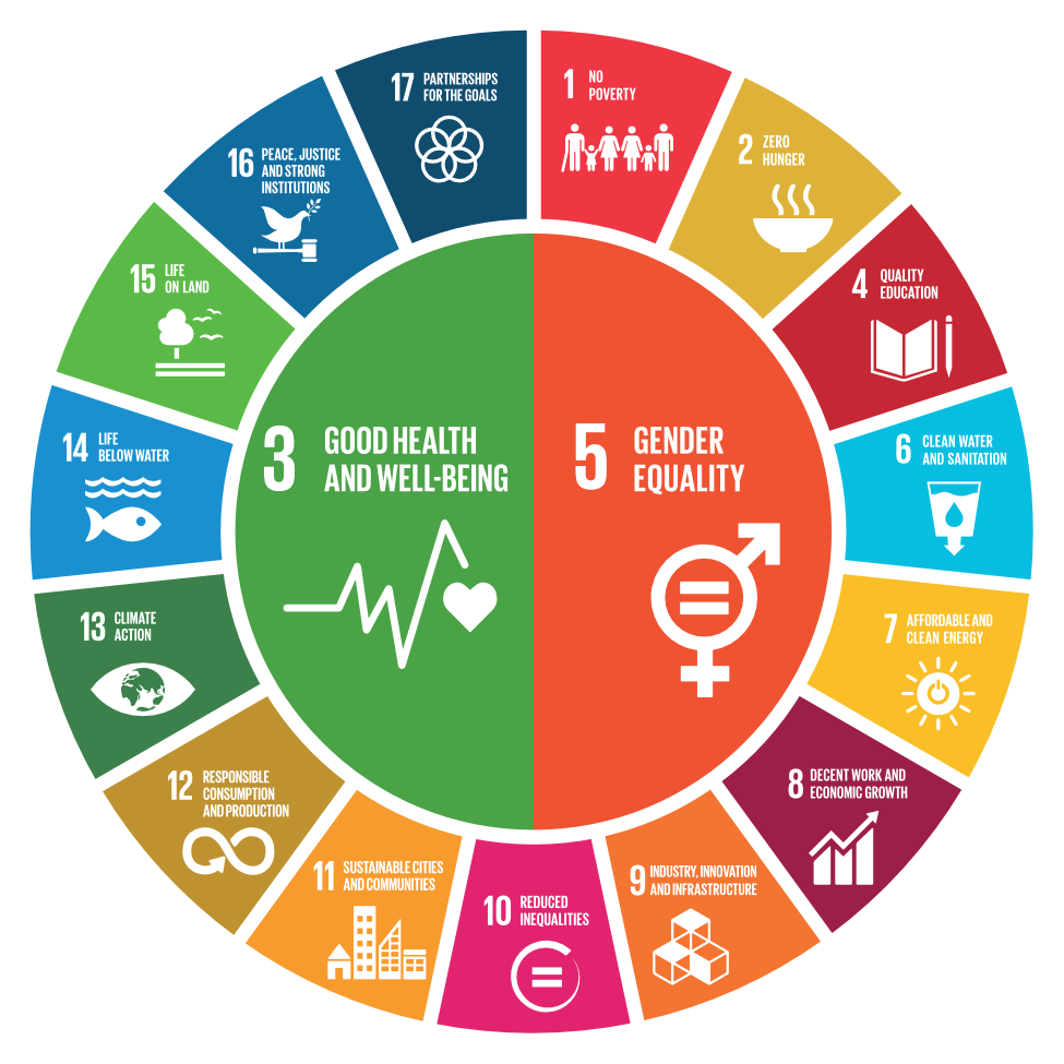 Grafik SDGs (Sustainable Development Goals)