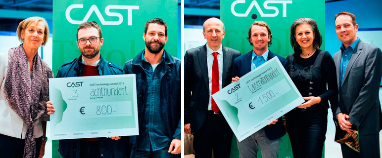 Ausgezeichnete Ideen: CAST Technology Award verliehen