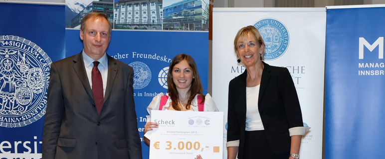 DFK-Studienförderpreis für Medizin-Studentin Lisa-Maria Walchhofer