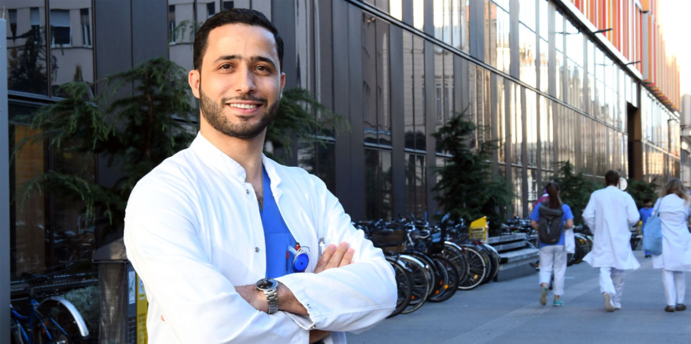 Porträt Mahmud Hamsheri: Vielen Dank an Österreich