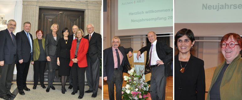 ALUMN-I-MED  Medizinische Universität Innsbruck luden zum  Neujahrsempfang 