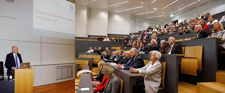 Antrittsvorlesung Univ.Prof. Dr. Öfner-Velano: „Wieviel Wirklichkeit braucht Veränderung?“