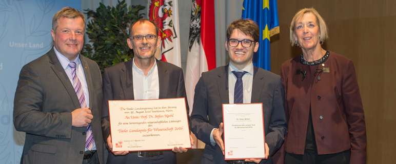 Tiroler Landespreis für Wissenschaft an Neurologen Stefan Kiechl