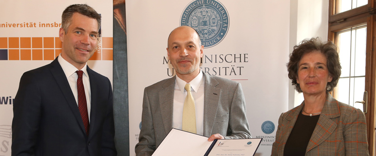 Preis des Fürstentums Liechtenstein in Innsbruck verliehen