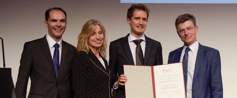 Werner-Klein-Forschungspreis erstmals an Innsbrucker Kardiologen