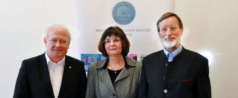 Pressekonferenz zu den Zukunftsperspektiven der Medizinischen Universität Innsbruck