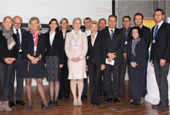 Rund 200 TeilnehmerInnen sind der Einladung von Univ.-Prof. Dr. N. Bechrakis gefolgt. Foto: Univ.-Klinik für Augenheilkunde.