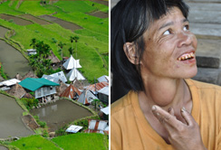 Univ.-Prof. Dr. Irene Virgolini hat für eine Frau namens "Ana" aus einem Bergdorf auf den Philippinen ein soziales Projekt gestartet. Foto: Univ.-Klinik für Nuklearmedizin.