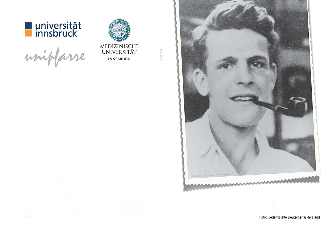 Gedenken an Christoph Probst