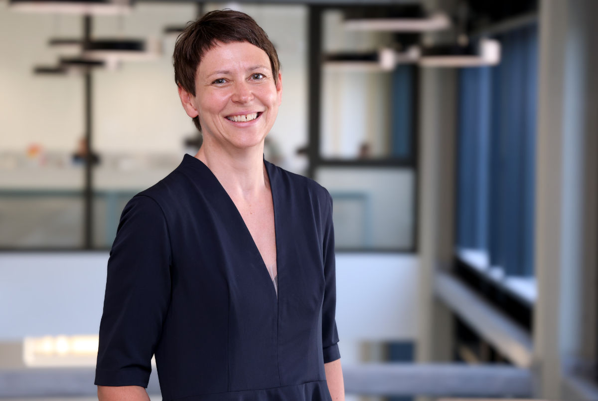 Vizerektorin Patrizia Stoitzner